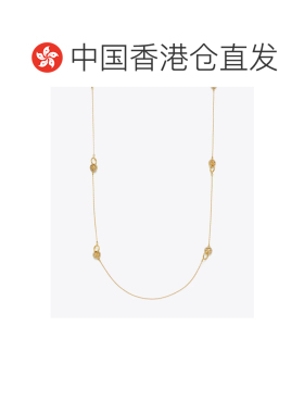 香港直邮TORY BURCH 女士项链 180876783 SS2026 金色 ICON 长款