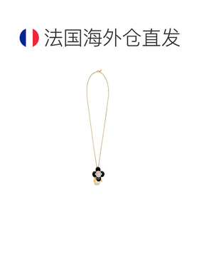 自营欧洲直邮LV路易威登 Vivienne女士金色黄金吉祥物造型吊坠