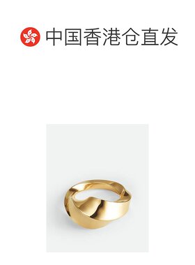 【99新未使用】香港直邮Bottega Veneta 扭环设计戒指 775181VAHU