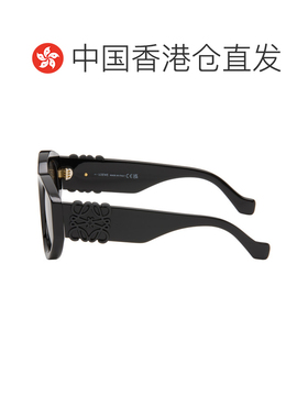 香港直邮LOEWE 罗意威 男士 黑色 Maxi Anagram Butterfly 太阳镜