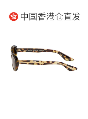 1h可退 香港直邮KHAITE 女士 棕色 Oliver Peoples 联名 1969C 太