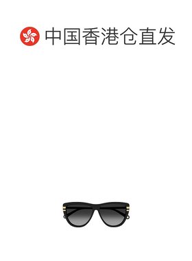1h可退 香港直邮Chloe 蔻依 女士 几何框太阳镜 CH0203S black黑