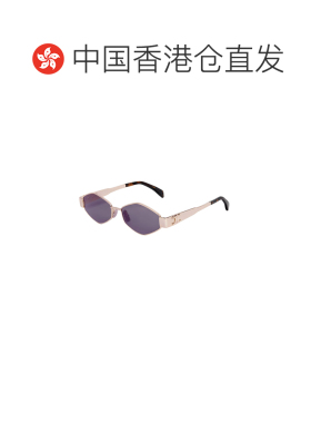 1h可退 香港直邮CELINE 男士太阳镜 CL40254U28A CO 银色 1GQ64OK