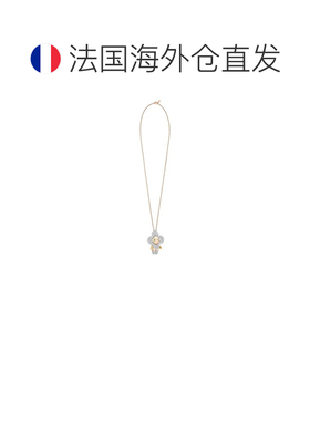 自营欧洲直邮LV路易威登 Vivienne女士金色黄金吉祥物造型吊坠