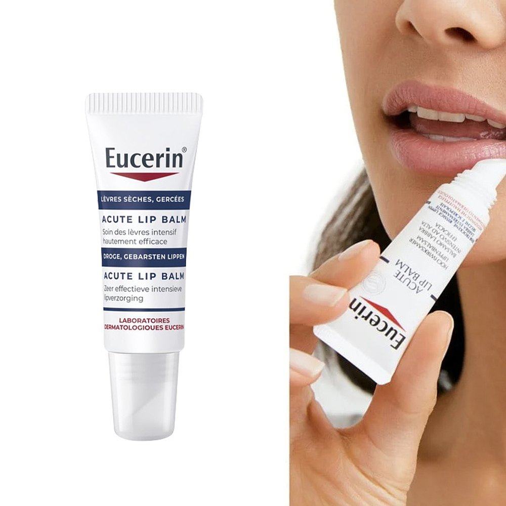 欧洲直邮Eucerin优色林舒缓滋润唇膏10mlx2舒缓干燥保湿修护正品,淘宝优惠券,粉丝福利购,淘宝优惠卷