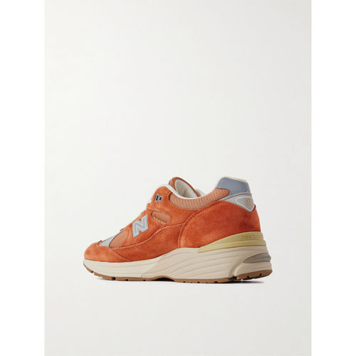 1h可退 香港直邮New Balance  男士 991v2 绒面革网纱运动鞋 U991 - 图2