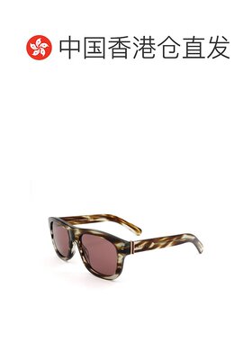 1h可退 香港直邮Gucci 古驰 男士 几何框太阳镜 GG1509S brown棕