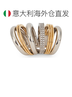 欧洲直邮RABANNE 女士耳饰 26ABB0538MET966M715 【付后1h可退】