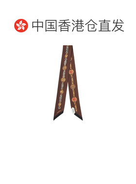 Versace 印花真丝斜纹缎带 IBA00051A180235N940 【付后1h可退】