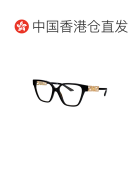 1h可退 香港直邮VERSACE 女士眼镜 0VE3358BGB1 SS2026 黑色 0VE3