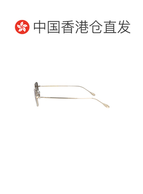香港直邮Gucci 古驰 女士 SILVER-SILVER-BROWN 金属太阳眼镜 GG1