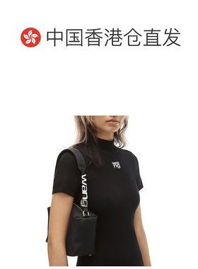 香港直邮ALEXANDER WANG 女黑色女士单肩包 20421R70T-001