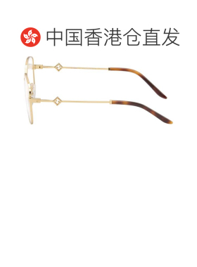 香港直邮Fendi 芬迪 女士 金色 FF Diamonds 眼镜 FE50151U560301