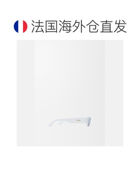 自营欧洲直邮Loewe罗意威 女士白色醋酸纤维Flash Slim Cateye太