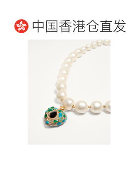 香港直邮VALENTINO 女士项链 WJ0Y03QBTD2W SS2025 白色 COEUR RO