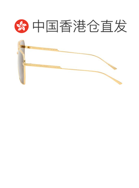 香港直邮Bottega Veneta 葆蝶家 女士 金色 Classic 飞行员太阳镜