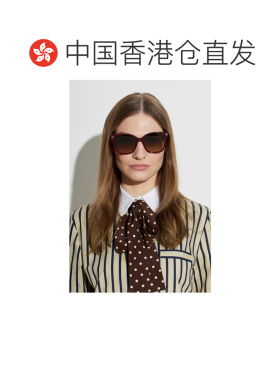香港直邮TOM FORD 女士太阳镜 FT131205669F CO 酒红色 Sunglasse