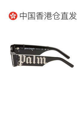 1h可退 香港直邮Palm Angels 棕榈天使 男士 黑色 Angel 太阳镜 P