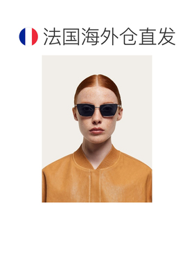 自营欧洲直邮Ferragamo菲拉格慕 女士金色金属蝴蝶形太阳镜