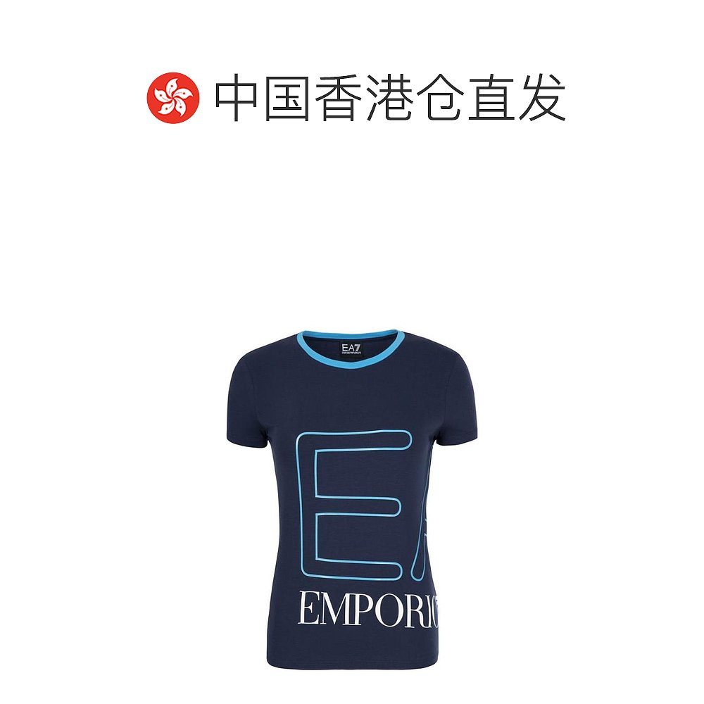 香港直邮EA7 Emporio Armani logo印花T恤 3GTT59J29Z阿玛尼 - 图1