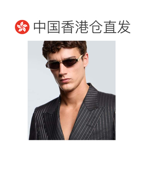 1h可退 香港直邮Celine 思琳 男士 Triomphe 05 金属矩形太阳眼镜