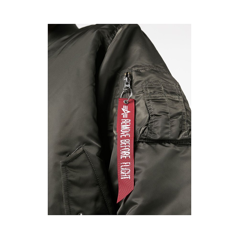 香港直邮Alpha Industries 长袖拉链休闲夹克 100101 - 图0