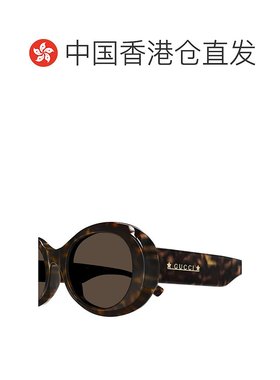 香港直邮Gucci 古驰 女士 徽标太阳眼镜 GG1587S colorful花色 舒