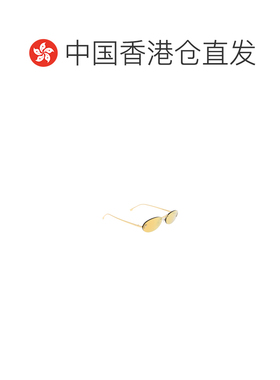 1h可退 香港直邮FENDI 25FW 椭圆形太阳镜 Women配饰