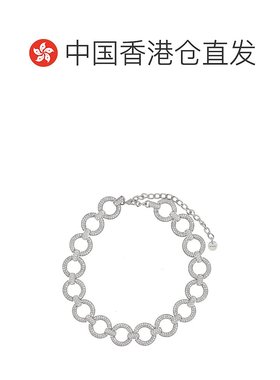 1h可退 香港直邮Self-Portrait 女士 水晶短项链 AW25618NSLSILVE