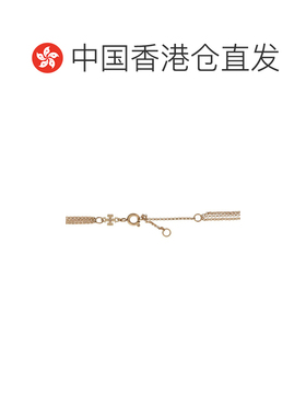 香港直邮TORY BURCH 女士项链 163733783 SS2025 黄色 三重项链