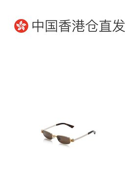 香港直邮Bottega Veneta 葆蝶家 女士 Bolt 方形框金属太阳眼镜