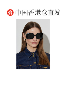香港直邮VERSACE 女士太阳镜 0VE44050GB187 CO 黑色 Sunglasses
