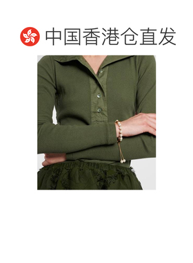 1h可退 香港直邮Gucci 古驰 女士 双G扣人造珍珠手链 white白色