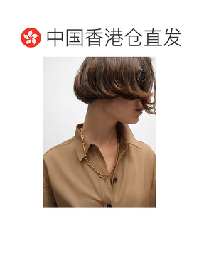 1h可退 香港直邮CELINE 女士项链 B101Y6BRA35OR CO 金色 CELINE