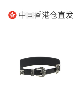 香港直邮GOLDENGOOSE/Double Buckle女士腰带皮带 【付后1h可退】