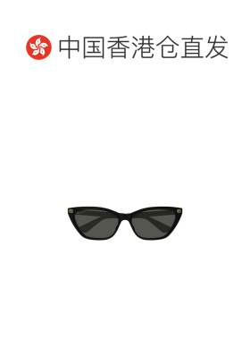 1h可退 香港直邮Gucci 古驰 女士 黑色 Light Acetate GG Cat Eye