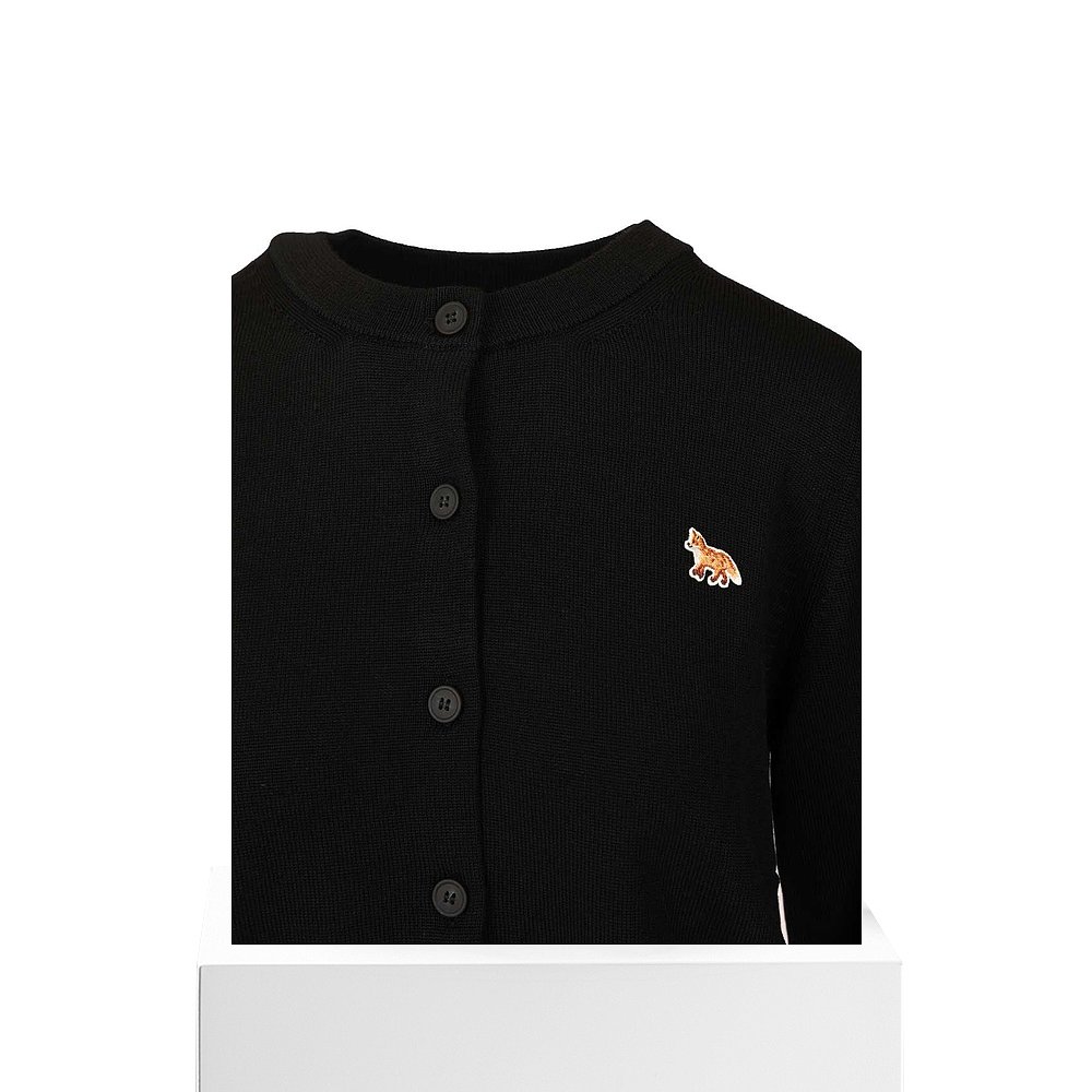 1h可退 香港直邮MAISON KITSUNE 女士 ' 黑色毛线衫 PW00502KT118 - 图3
