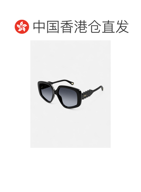 香港直邮CHLOÉ 女士太阳镜 CH0210S001001 AW2023 黑色 CHLOÉ gla