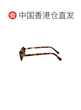 1h可退 香港直邮Miu Miu 缪缪 女士 MIELE 雪茄色醋纤太阳眼镜 0M