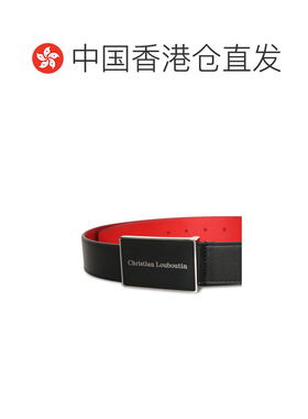 香港直邮CHRISTIAN LOUBOUTIN 男士腰带 3265087B【付后1h可退】