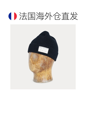 自营欧洲直邮RALPH LAUREN拉夫劳伦RRL靛蓝棉帽针织帽包头帽