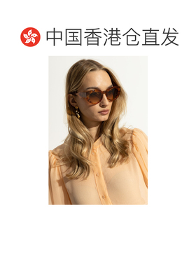 香港直邮CHLOÉ 女士太阳镜 CH0311S0005 CO 棕色 Sunglasses Gayi