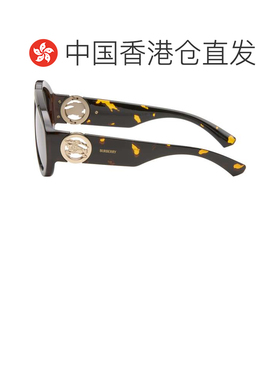 1h可退 香港直邮Burberry 巴宝莉 男士 黑色徽标太阳镜 0BE4479U4