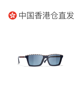 1h可退 香港直邮CHANEL 女士眼镜 CH5548Q1462S2 CO 蓝色 全框太