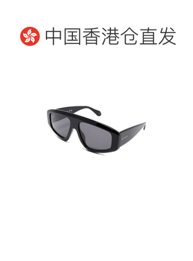 1h可退 香港直邮alaia 女士 Alaia 黑色太阳眼镜 AA0092S001