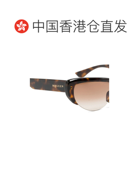 1h可退 香港直邮ALEXANDER MCQUEEN 25FW 几何太阳镜 Women