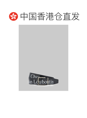 欧洲直邮CHRISTIAN LOUBOUTIN 男士腰带 3265318B【付后1h可退】
