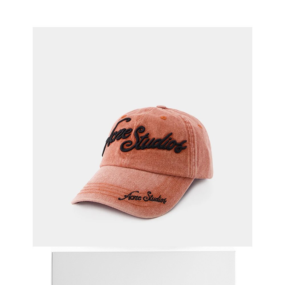 欧洲直邮ACNE STUDIOSCarliy Tourist Cap - Acne Studios - Cott - 图3