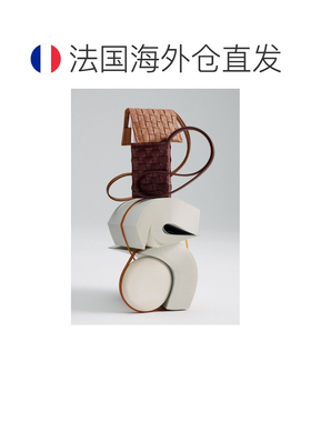 自营欧洲直邮Polene L’Écrivain皮革迷你笔记本包挂/钥匙扣男女