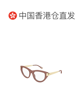 香港直邮CHLOÉ 女士眼镜 CH0352O004 SS2026 棕色 全框平光镜